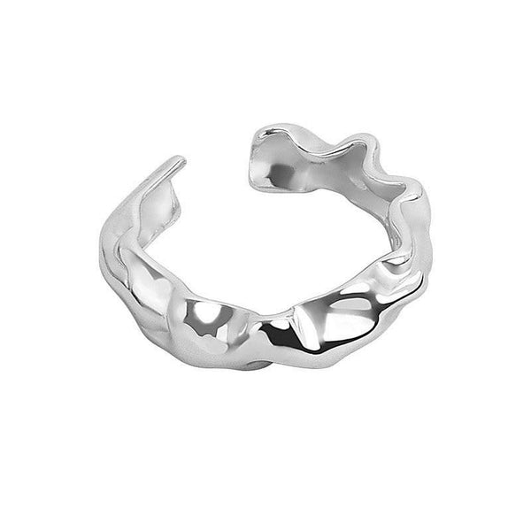 Anillo "Rugosidades" - Plata de 1º Ley S925