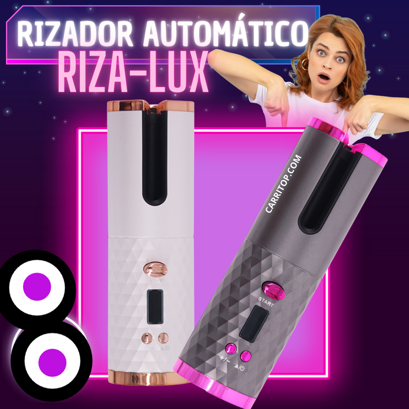 RIZA-LUX - Rizador de Cabello Automático Inalámbrico